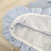 將圖片載入圖庫檢視器 H10721DS-夏季｜條紋刺繡｜背心裙
