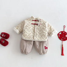 將圖片載入圖庫檢視器 ZDW5709SE-冬季中國風繡線小馬夾棉外套
