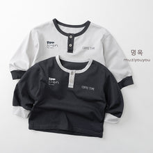 將圖片載入圖庫檢視器 26007SE-春季韓版百搭兒童長袖打底上衣
