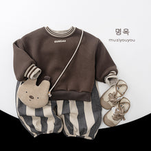 將圖片載入圖庫檢視器 25213SE-冬季SUNDAY加絨加厚百搭休閒上衣
