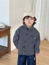 將圖片載入圖庫檢視器 CC260843SE-春秋季純棉條紋長袖襯衫
