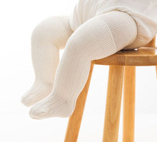 Load image into Gallery viewer, WH122101AC-Combed cotton solid color double needle breathable knee socks
