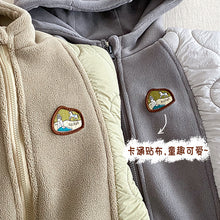 將圖片載入圖庫檢視器 ZDL5185LS-冬季奧粒絨連身衣｜貼標夾棉爬服
