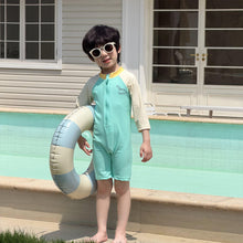 將圖片載入圖庫檢視器 43001TG-夏季｜卡通小恐龍｜連體防曬泳衣套裝
