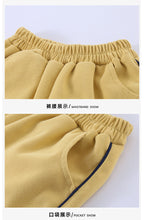 將圖片載入圖庫檢視器 CZ260694TG-春秋季拉鍊立領寬鬆運動兩件套
