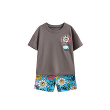 將圖片載入圖庫檢視器 111026TG-夏季圓領短袖套裝
