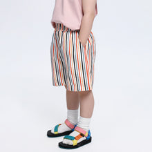 Load image into Gallery viewer, S147PA-夏日彩條休閒短褲
