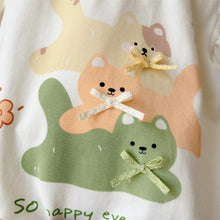 將圖片載入圖庫檢視器 2402654LS-夏季貓咪無袖包屁衣
