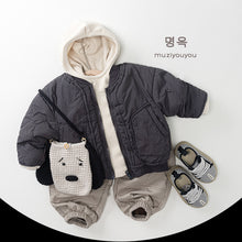 將圖片載入圖庫檢視器 25212SE-秋冬季韓版兒童輕薄簡約飛行外套
