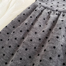 Load image into Gallery viewer, H10663DS-冬季波點加絨公主款背心裙&amp;內搭上衣
