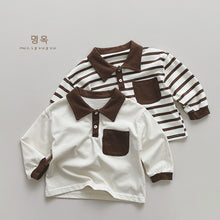 將圖片載入圖庫檢視器 23105SE-春秋撞色長袖POLO衫
