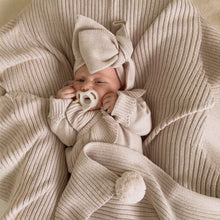 將圖片載入圖庫檢視器 MY8505LS-冬季針織套裝｜荷葉邊毛衣褲
