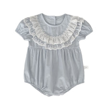 將圖片載入圖庫檢視器 H10718LS-夏季｜泡泡袖｜包屁衣
