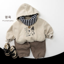 將圖片載入圖庫檢視器 25275SE-冬季連帽加絨上衣外套
