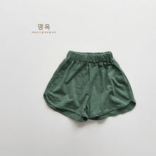 將圖片載入圖庫檢視器 23076PA-夏季｜竹節棉清涼｜男女童五分短褲

