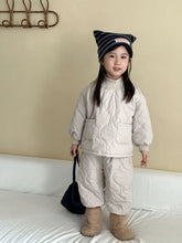 Load image into Gallery viewer, DZ250643TG-秋冬季韓版高領夾棉加絨保暖兩件套裝
