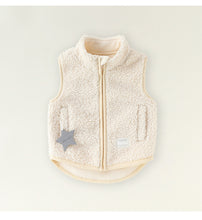將圖片載入圖庫檢視器 D25280SE-秋冬搖粒絨高領百搭保暖加厚背心
