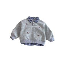 將圖片載入圖庫檢視器 ZDY5661SE-冬季翻領拜年衛衣｜加絨套頭上衣
