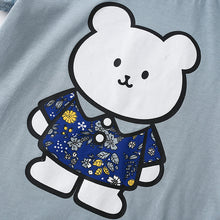 將圖片載入圖庫檢視器 C6287SE-夏季｜休閒卡通｜女童短袖T恤上衣
