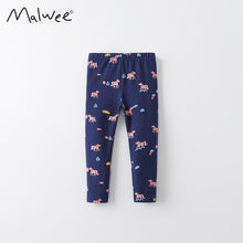 將圖片載入圖庫檢視器 10933PA-秋冬鬆緊腰動物長褲
