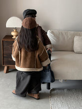 將圖片載入圖庫檢視器 25D18SE-冬季複合式皮毛一體外套
