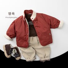 將圖片載入圖庫檢視器 25272SE-冬季雙面穿棉衣外套
