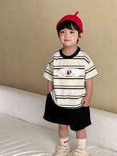 將圖片載入圖庫檢視器 XZ260877TG-夏季條紋短袖兄妹套裝
