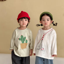 將圖片載入圖庫檢視器 CX260870SE-春秋純棉卡通長袖上衣
