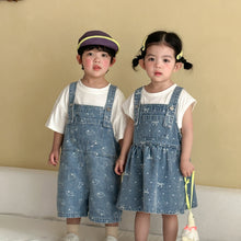 Load image into Gallery viewer, XK260920LS-夏季｜牛仔兄妹｜背帶套裝
