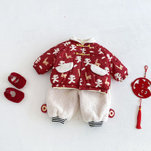 將圖片載入圖庫檢視器 ZDW5692SE-冬季滿版小馬印花加厚夾棉外套
