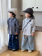 將圖片載入圖庫檢視器 CC260843SE-春秋季純棉條紋長袖襯衫
