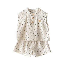 Load image into Gallery viewer, M627083TG-夏季｜波點背心｜短褲套裝
