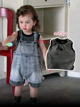 Load image into Gallery viewer, M627142LS-夏季｜牛仔背帶｜內搭背心
