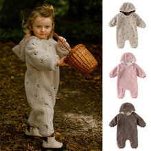 將圖片載入圖庫檢視器 D25285LS-冬季北歐風搖立絨連帽連體服
