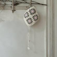 將圖片載入圖庫檢視器 MY9514LS-秋冬季韓版嬰兒復古手工勾花針織背心連身褲兩件套
