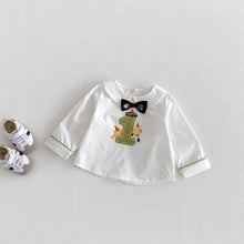 Load image into Gallery viewer, ZCY6100LS-春季寶寶周歲上衣&amp;吊帶褲
