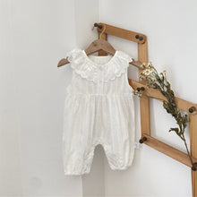 Load image into Gallery viewer, Y9631LS-夏季｜連身衣｜花邊領純棉
