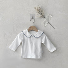 Load image into Gallery viewer, Y7447SE-Autumn A-type cotton shirt collar long-sleeved top 
