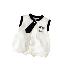 將圖片載入圖庫檢視器 2522030LS-夏季領帶狗狗爬服

