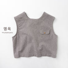 將圖片載入圖庫檢視器 26075SE-春夏｜韓系百搭｜馬甲背心
