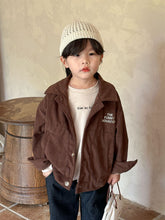 Load image into Gallery viewer, QW240048SE-Autumn Korean children&#39;s corduroy jacket 
