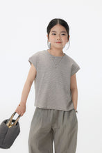 Load image into Gallery viewer, BB2514PCW-夏季｜條紋落肩｜短袖T恤
