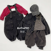 將圖片載入圖庫檢視器 1572SE秋季印花條紋長袖上衣
