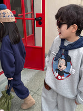將圖片載入圖庫檢視器 2025D202TG-冬季復古卡通MK加絨休閒兩件套
