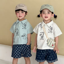 將圖片載入圖庫檢視器 XX260730SE-夏季翻領運動短袖上衣
