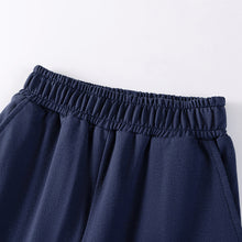 Load image into Gallery viewer, c071SE-Little maven歐美秋季高領拉鍊拼布刺繡動物上衣&amp;口袋長褲
