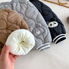 Load image into Gallery viewer, ZDK5112PA-冬季加厚立體小熊絎線棉褲
