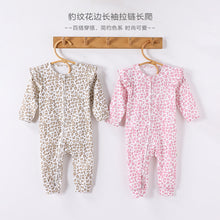 Load image into Gallery viewer, D25180LS-秋季豹紋長袖爬服
