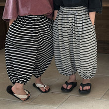 Load image into Gallery viewer, 25X48PA-夏季｜條紋薄款｜防蚊燈籠褲
