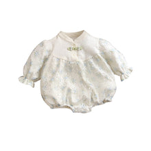 將圖片載入圖庫檢視器 2401456LS-嬰春季衣服太陽花短爬哈衣
